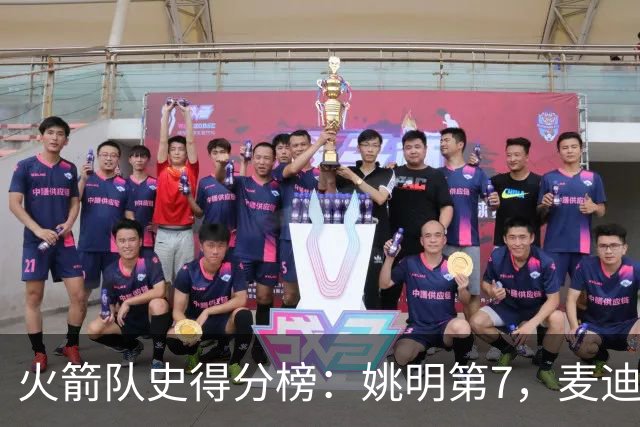 火箭队史得分榜：姚明第7，麦迪第13，哈登第2，榜首26511分